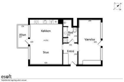 Visual presentation of the listing