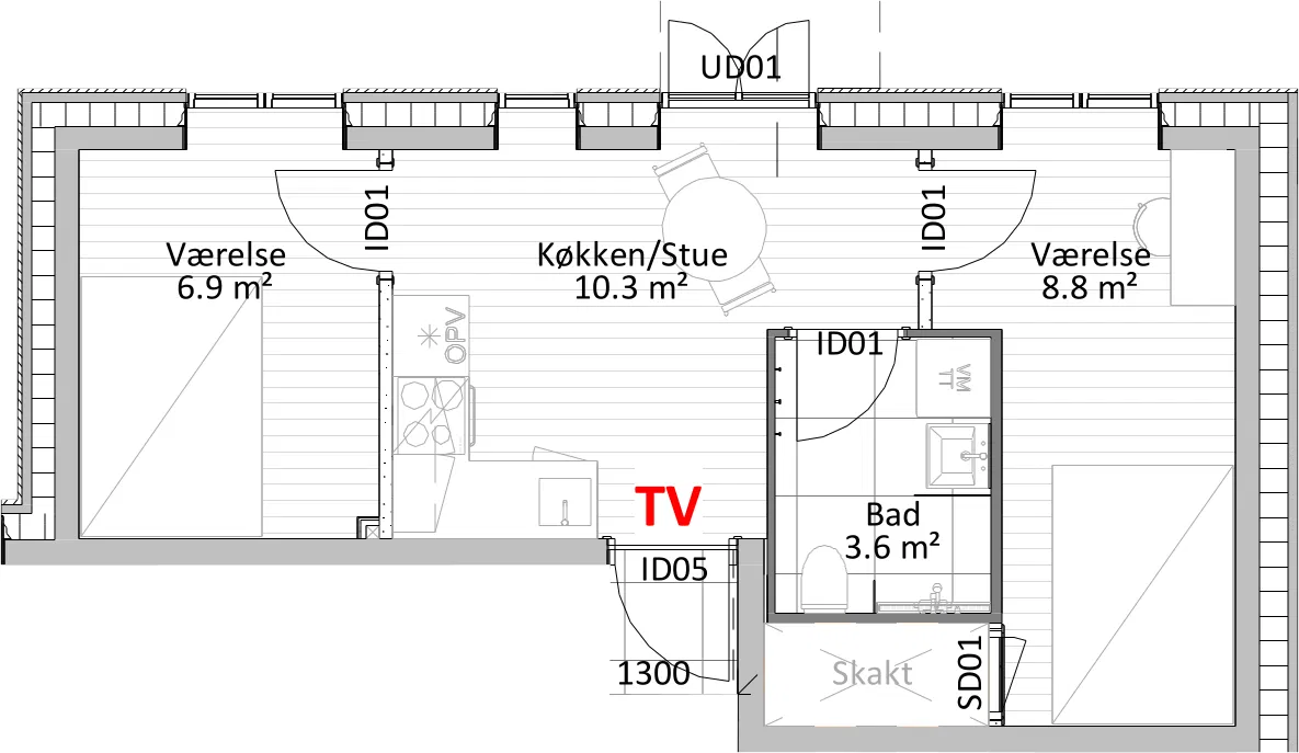 Visual presentation of the listing