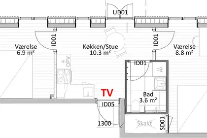 Visual presentation of the listing
