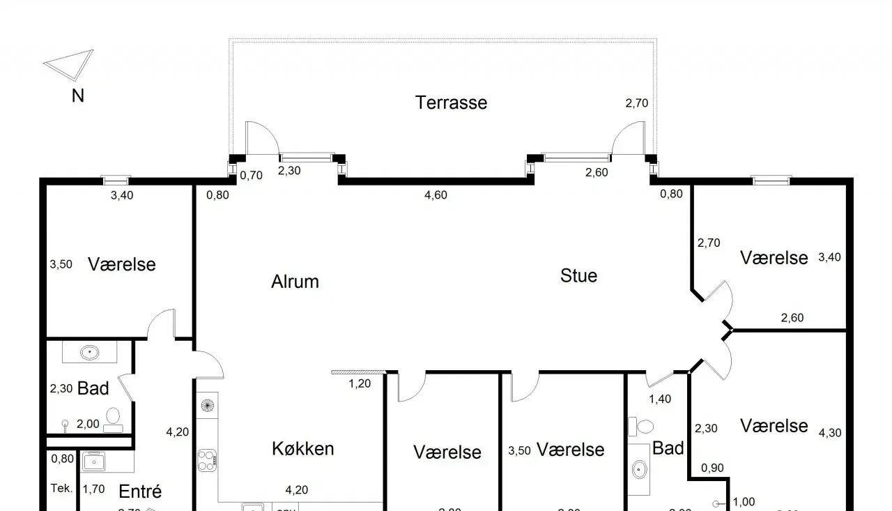 Visual presentation of the listing