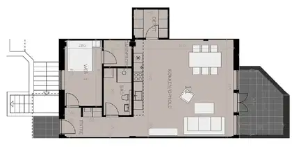 Visual presentation of the listing