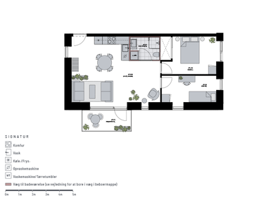 Visual presentation of the listing