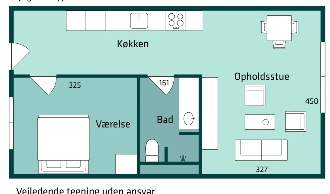 Visual presentation of the listing