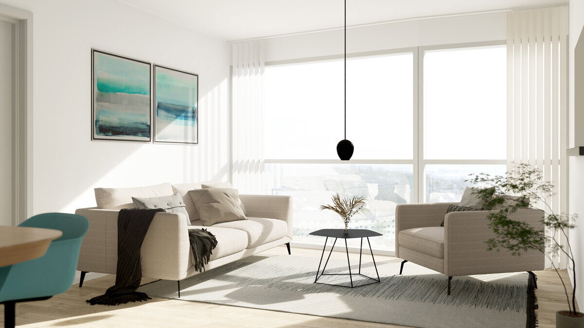 Visual presentation of the listing