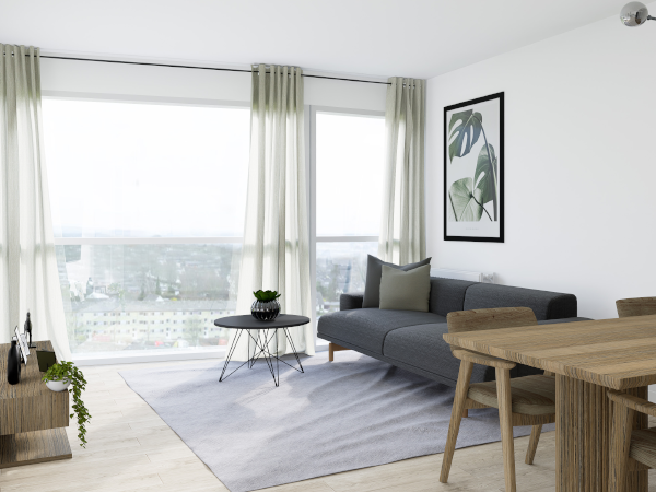 Visual presentation of the listing