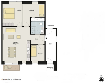 Visual presentation of the listing