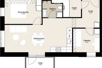 Visual presentation of the listing