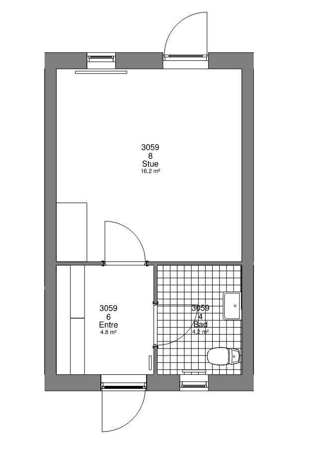 Visual presentation of the listing