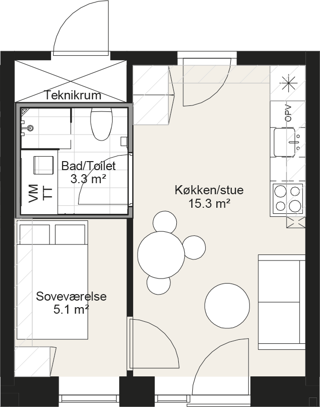 Visual presentation of the listing