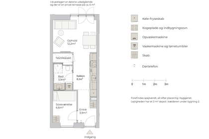 Visual presentation of the listing