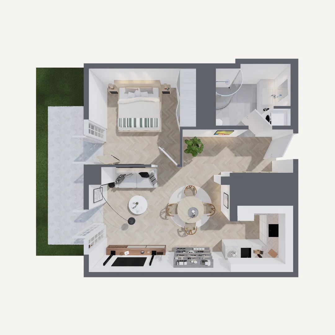 Visual presentation of the listing
