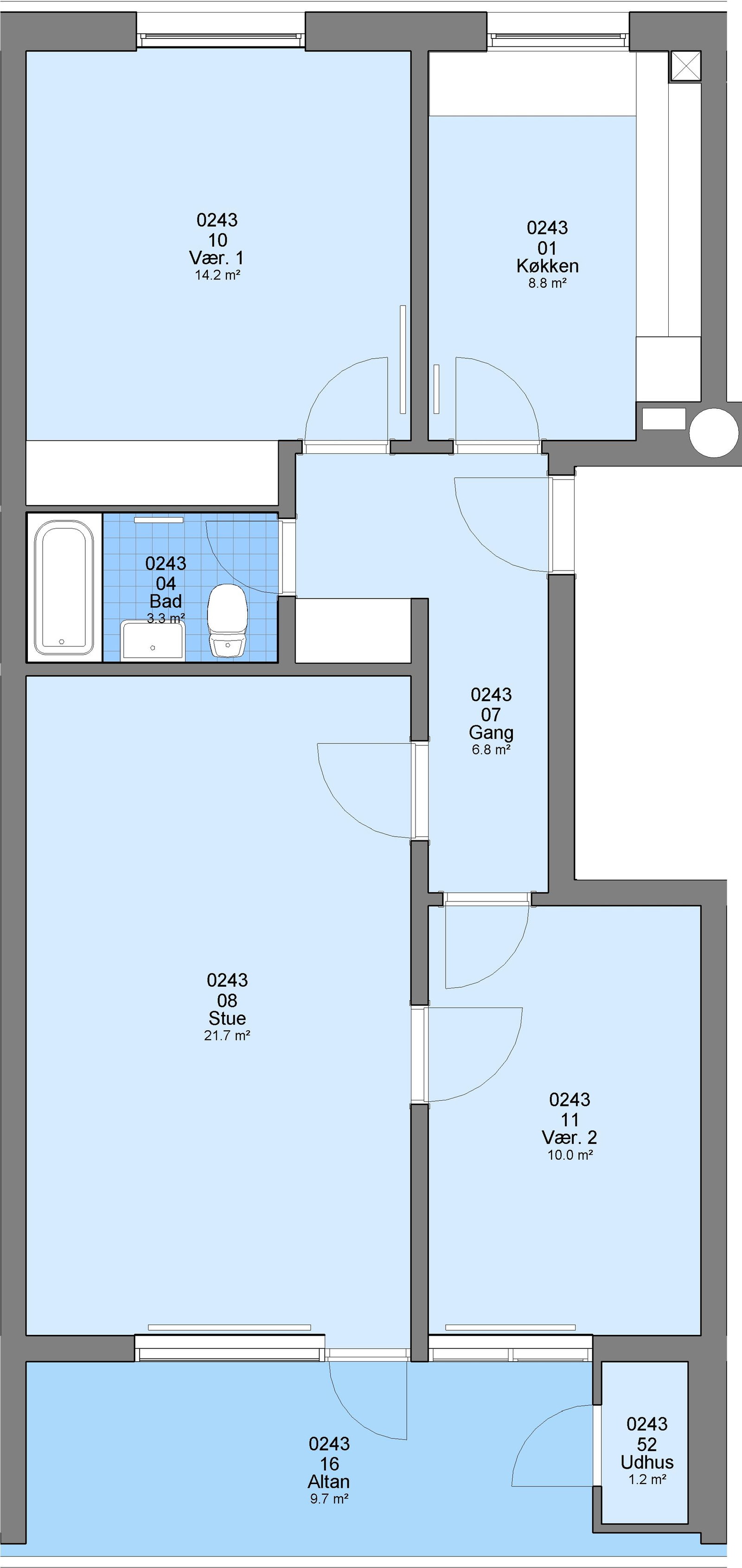 Visual presentation of the listing