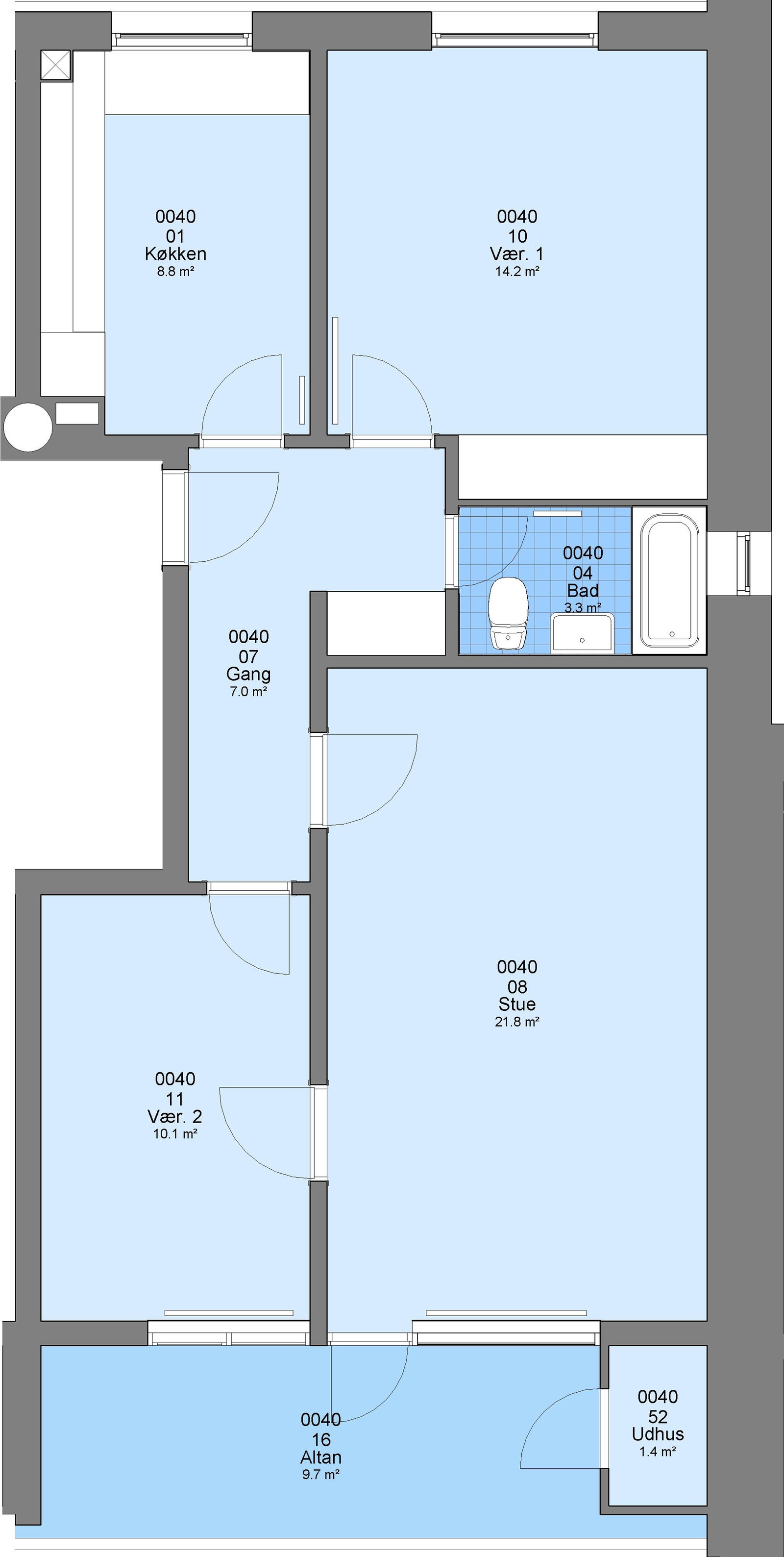 Visual presentation of the listing