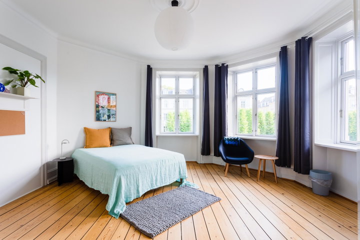 Lyst enkeltværelse med fællesfaciliteter på Frederiksberg - Frederiksberg Alle, Frederiksberg C - 0