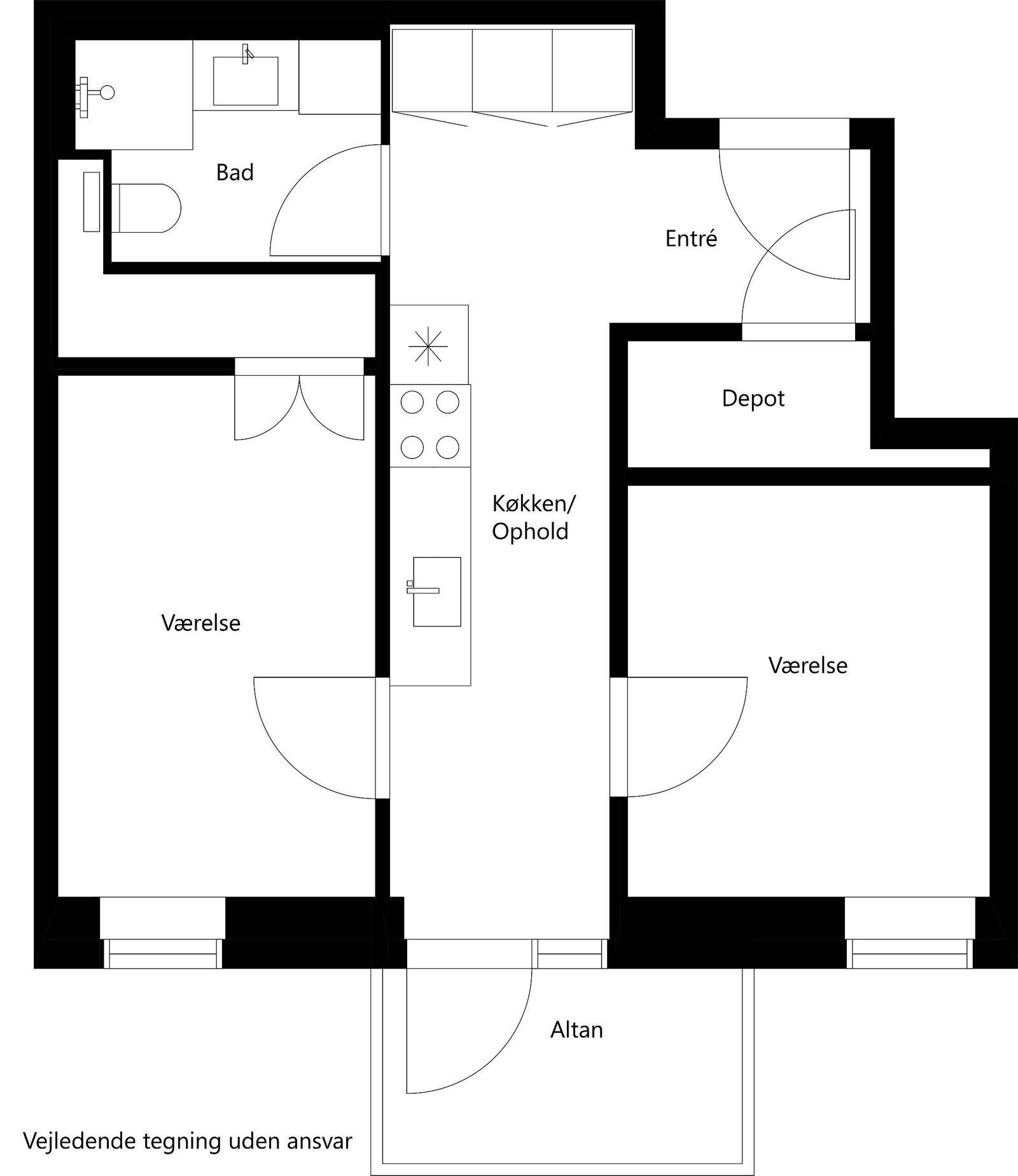 Visual presentation of the listing