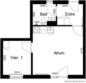 Visual presentation of the listing