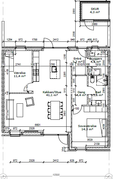 Visual presentation of the listing
