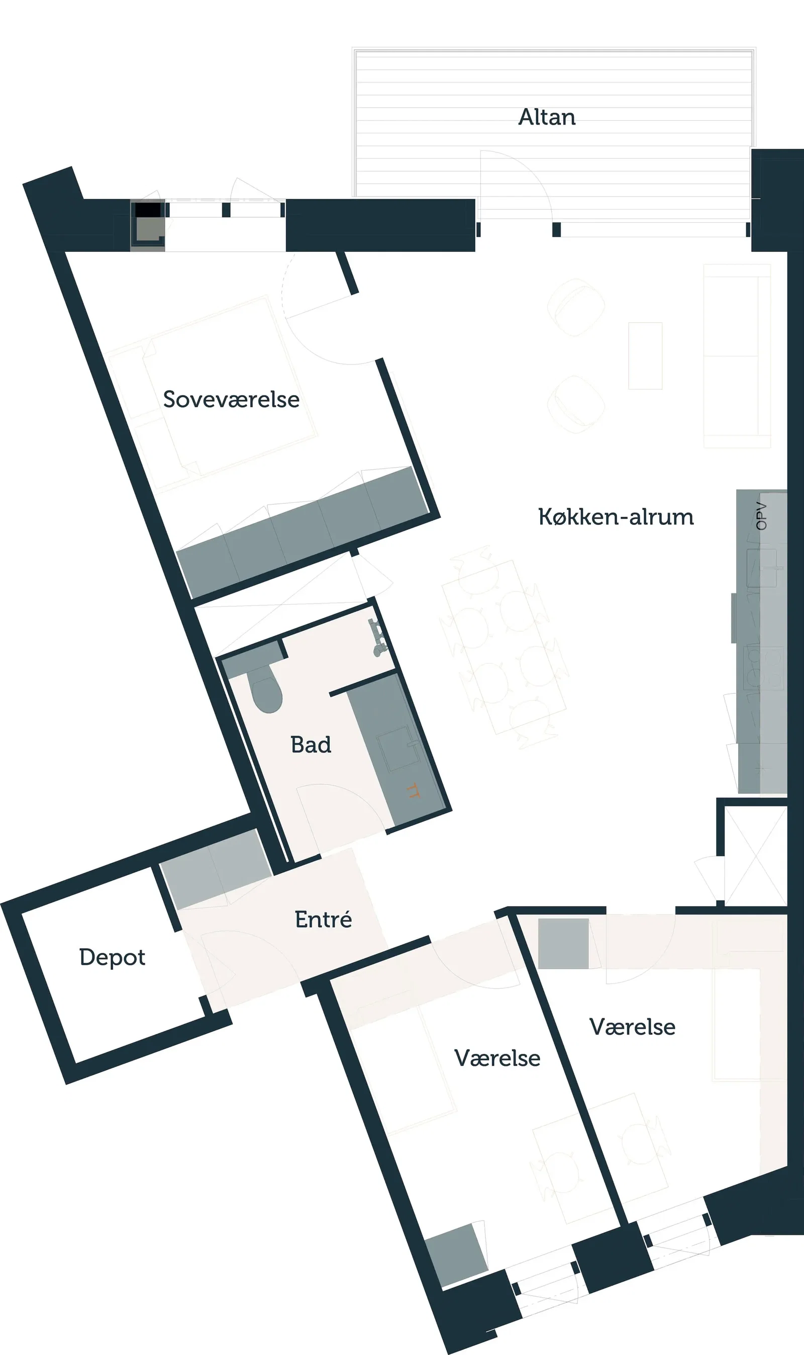 Visual presentation of the listing