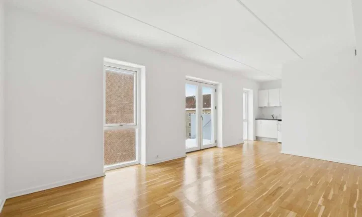 Stor og funktionel 1-værelses bolig med gårdvendt altan. - Lærkevej, København NV - 0