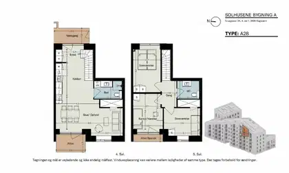 Visual presentation of the listing