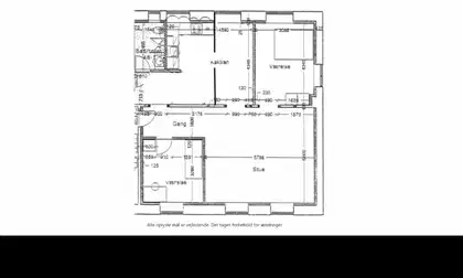 Visual presentation of the listing