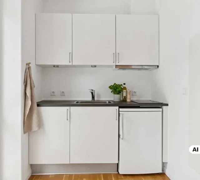 apartment Lys og indbydende 1-værelses bolig