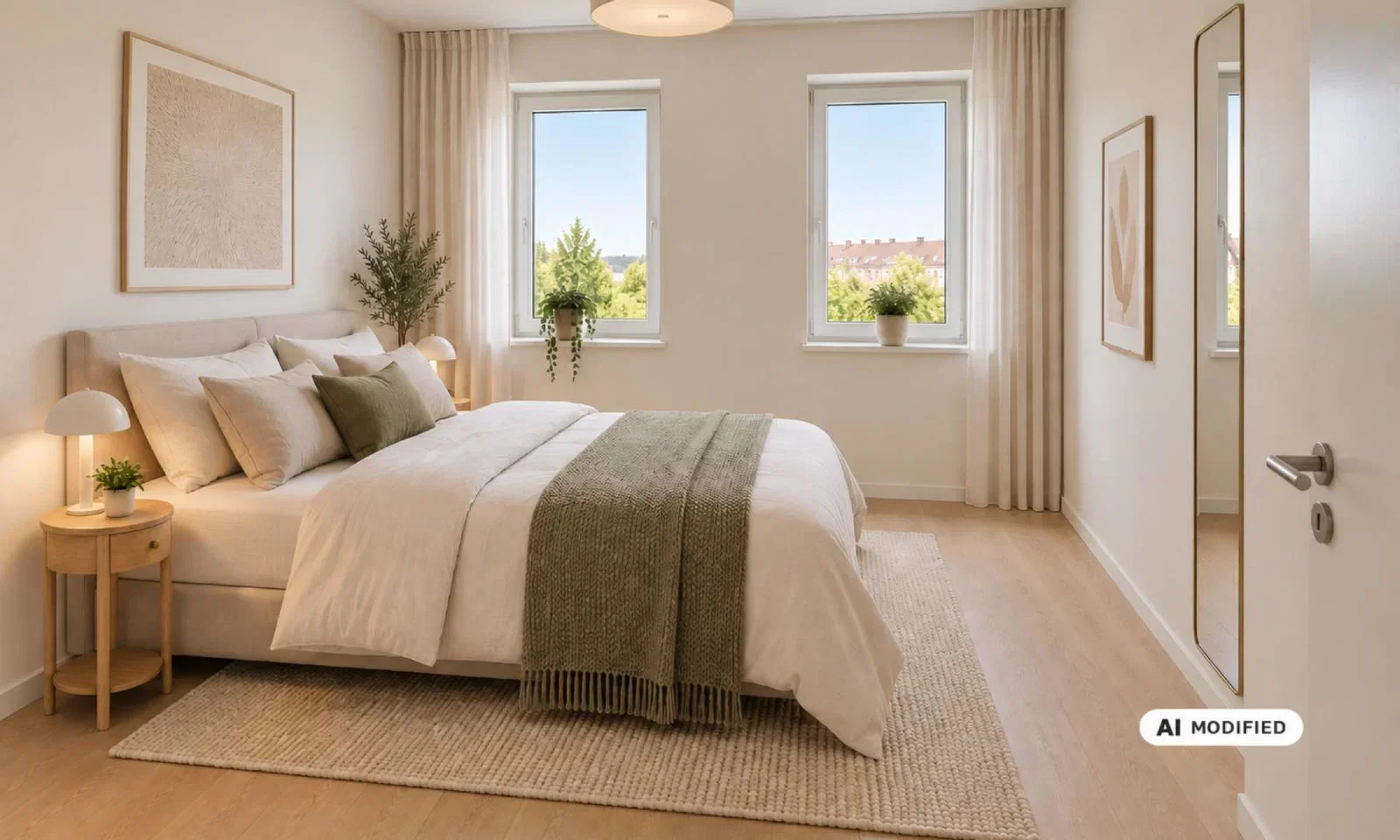 Visual presentation of the listing