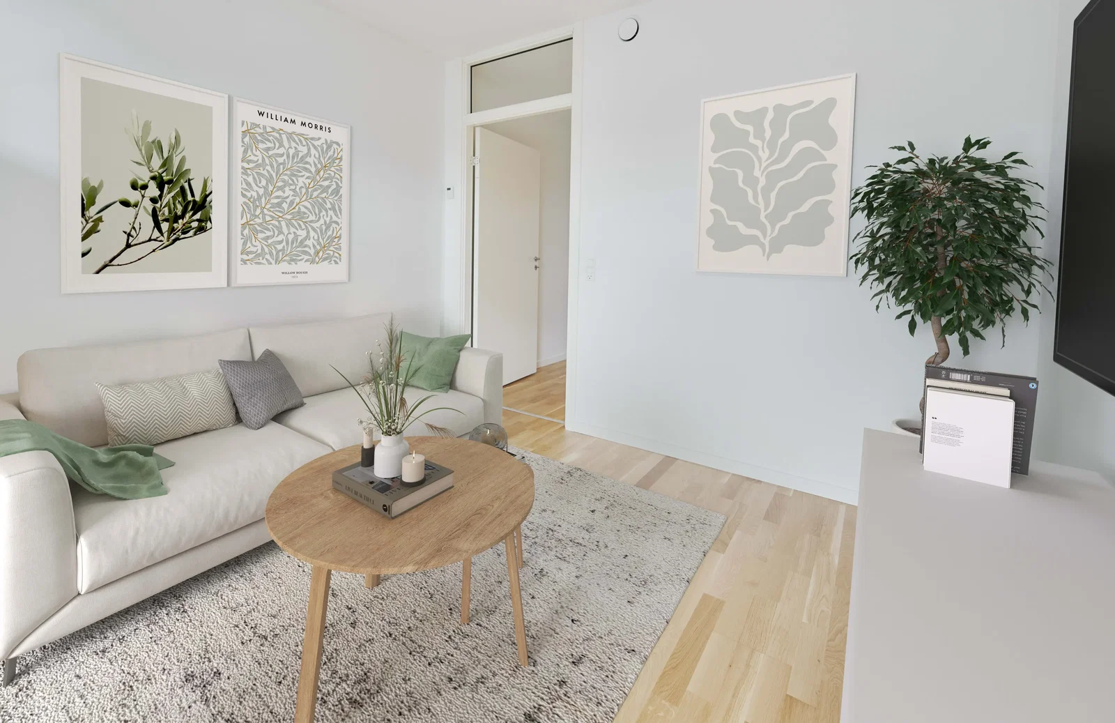 Visual presentation of the listing