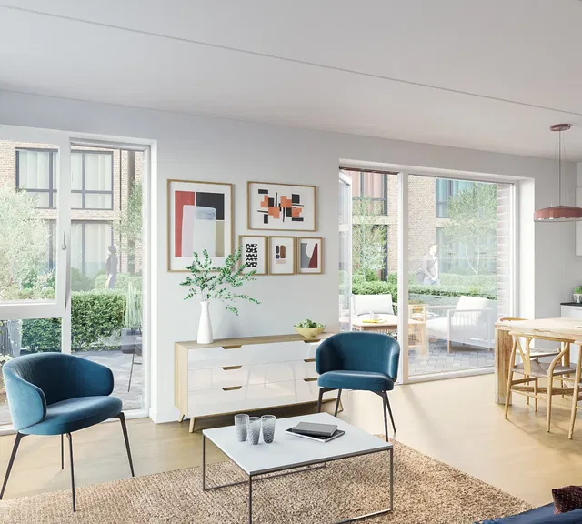 apartment Spacious and family-friendly 4-room apartment in a quiet, green area