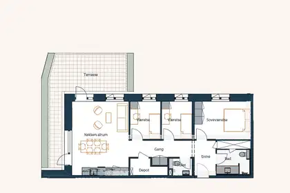Visual presentation of the listing