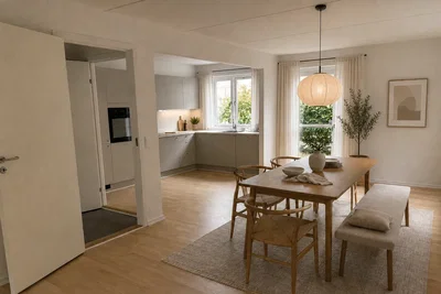 Lyst 4-værelses rækkehus med have i Holstebro - Thorshammer, Holstebro - 2