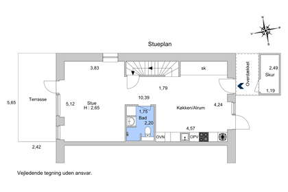Visual presentation of the listing