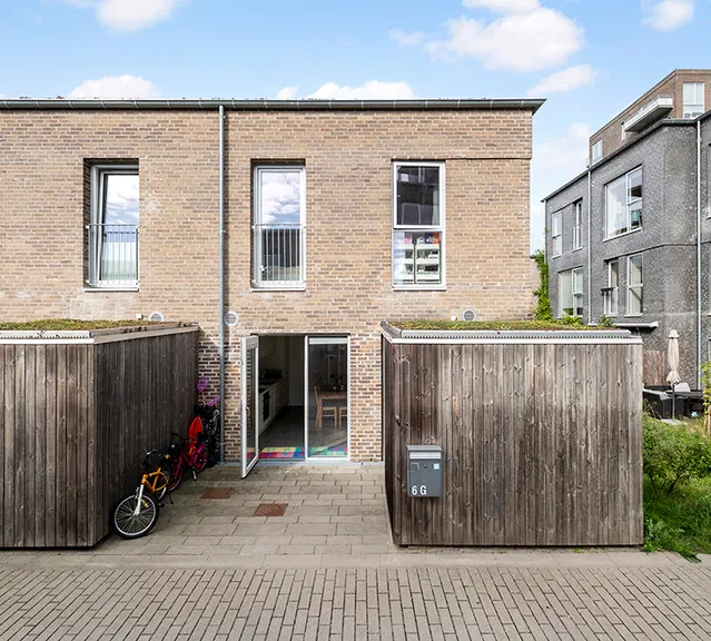 townhouse Lyst rækkehus med fire værelser og privat terrasse