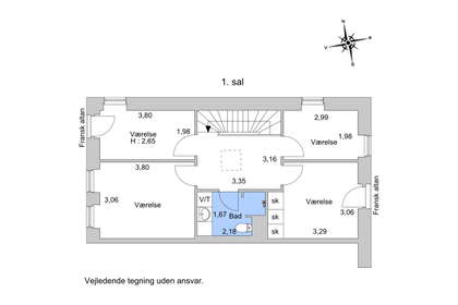 Visual presentation of the listing