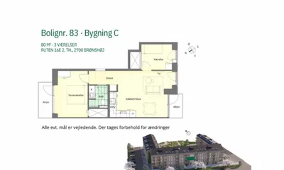 Fløjhusene - Bygning C - Hvor byliv og naturliv mødes - Ruten, Brønshøj - 1