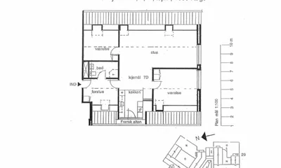 Stor 3 vær. lejebolig på 141 m2 med stort åbent køkken-alrum - Ølbycenter, Køge - 1