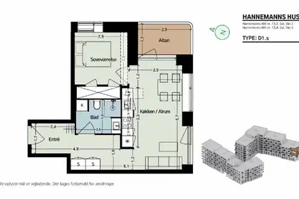Visual presentation of the listing