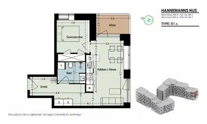 Visual presentation of the listing