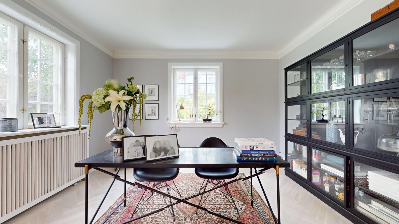 Visual presentation of the listing