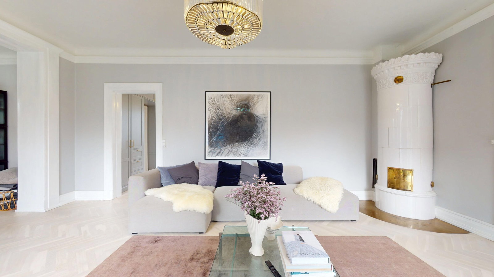 Visual presentation of the listing