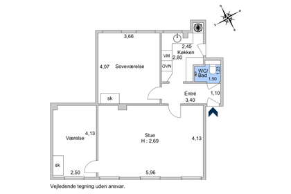 Visual presentation of the listing