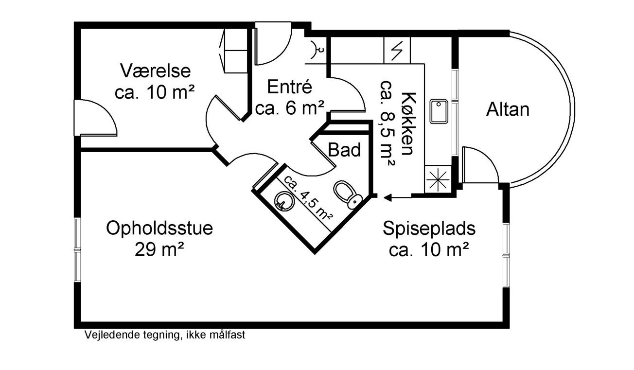 Visual presentation of the listing