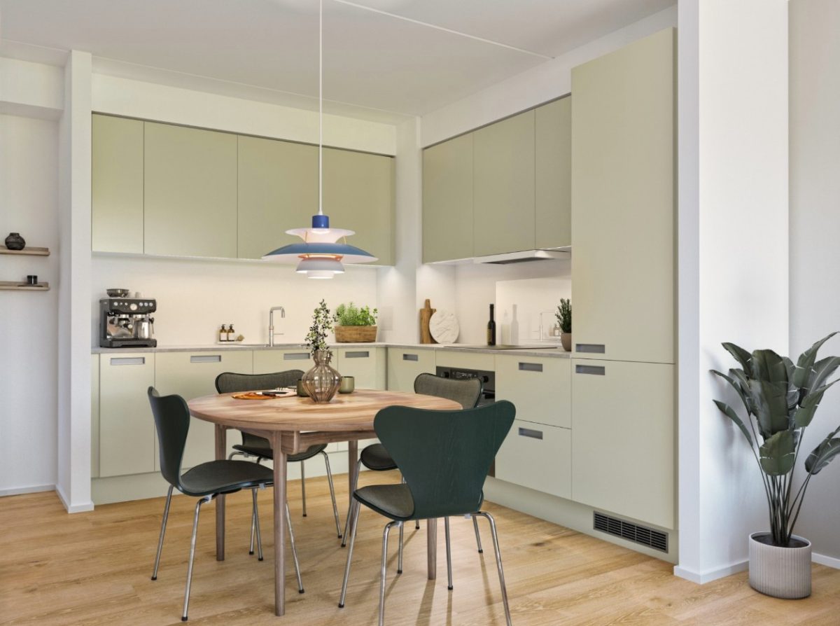 apartment Lys 2-værelses lejlighed på 56 m² i Aalborg Øst