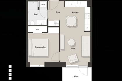 Visual presentation of the listing