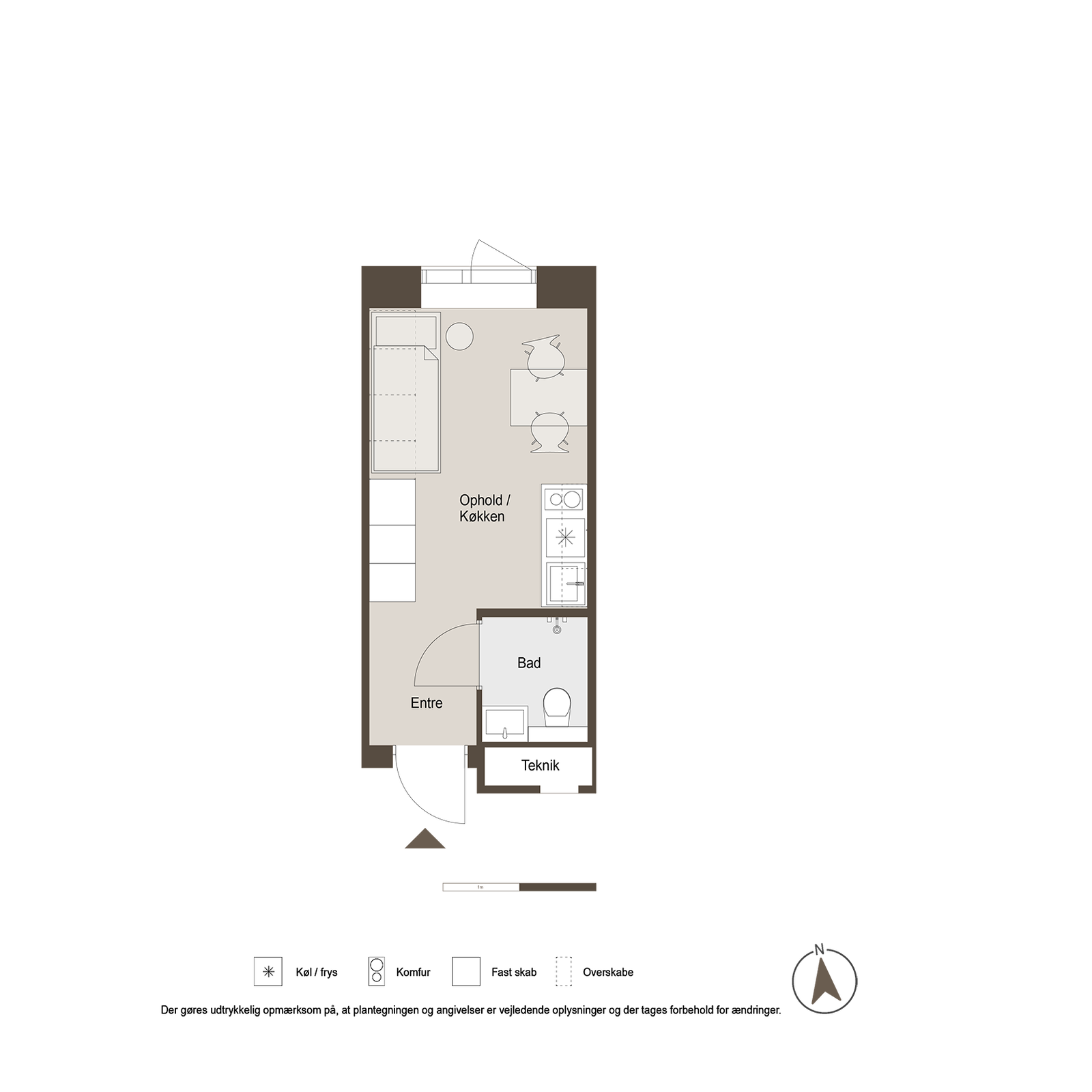 Visual presentation of the listing