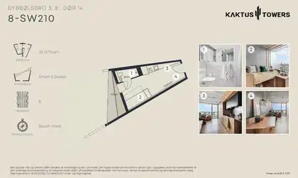 Visual presentation of the listing