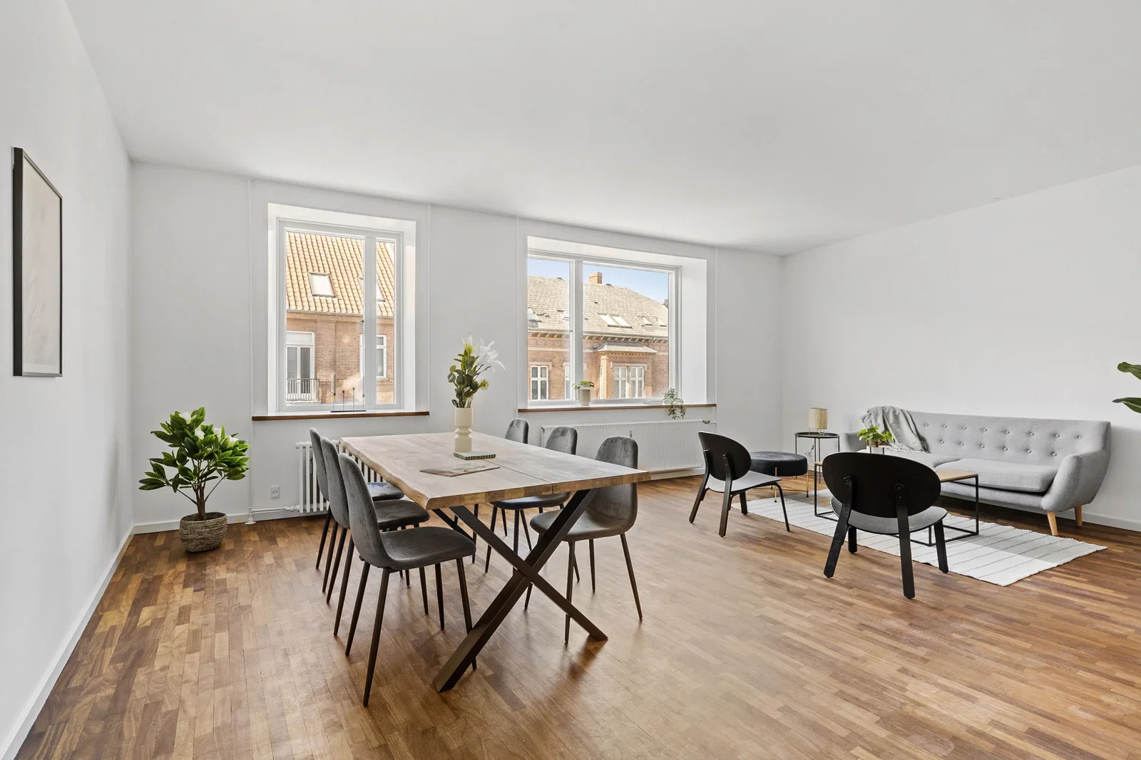 apartment Lys og renoveret 3-værelses i Odense C