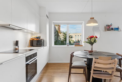 Lys 2-værelses bolig med terrasse nær stationen - Hummeltoftevej, Virum - 3