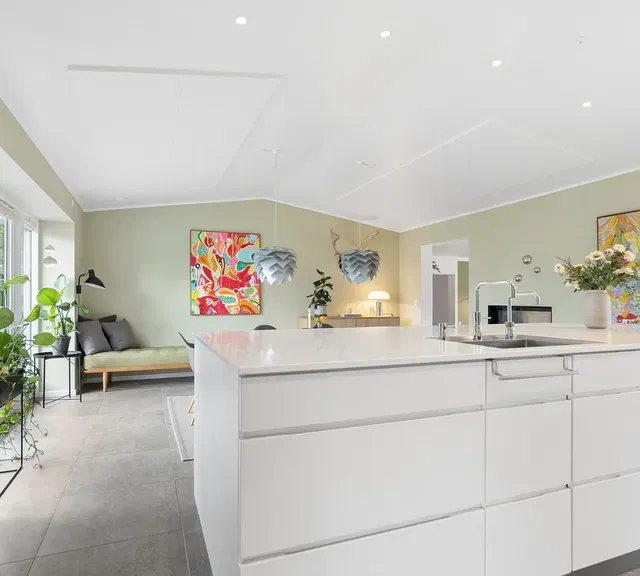 house Møbleret og rummelig luksusvilla med stor terrasse og have i Smørum