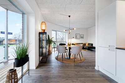 Moderne 4-værelses stuelejlighed med stor altan - Kornparken, Randers NV - 1
